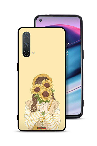 Tolwak غطاء حماية لهاتف OnePlus Nord CE 5G بغطاء وجه مع زهور عباد الشمس