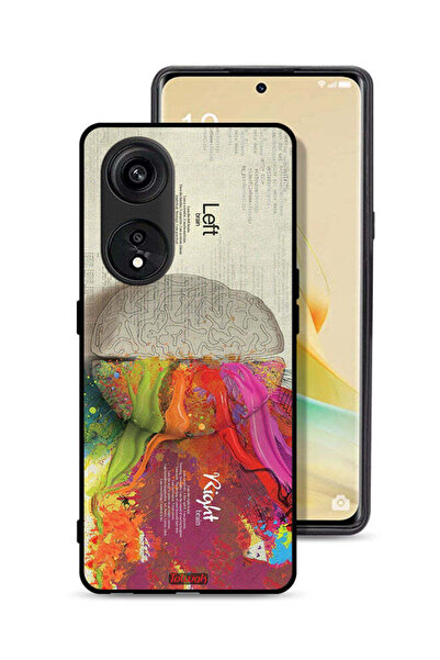 Tolwak غطاء حماية Oppo A1 Pro بتصميم تجريدي لعلم الدماغ