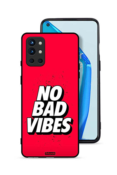 Tolwak OnePlus 9R 5G Protective Case Cover No Bad Vibes