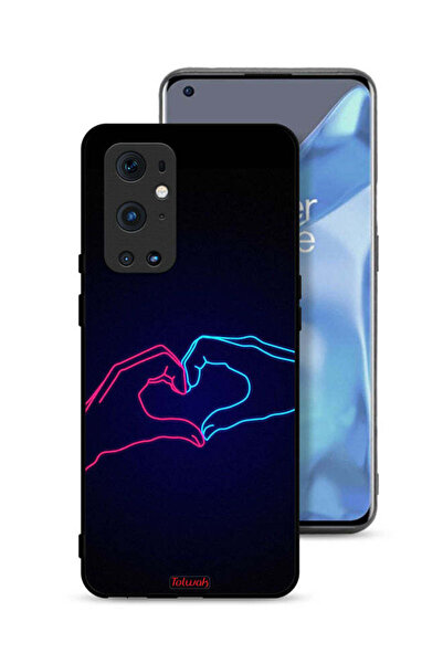 Tolwak غطاء حماية لهاتف OnePlus 9 Pro 5G بتصميم يد مؤثرة تصنع القلب