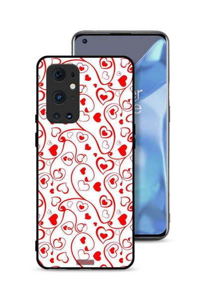 Tolwak غطاء حماية لهاتف OnePlus 9 Pro 5G بنقشة قلوب