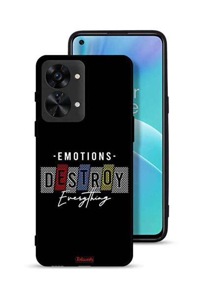 Tolwak غطاء حماية لهاتف OnePlus Nord 2T 5G - العواطف تدمر كل شيء