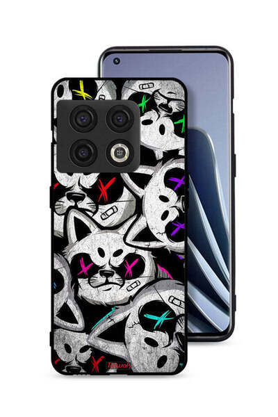 Tolwak غطاء حماية لهاتف OnePlus 10 Pro 5G بنقشة قطط مارشميلو