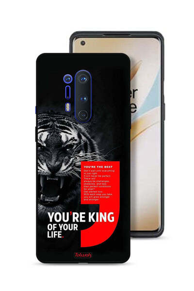 Tolwak غطاء حماية لهاتف OnePlus 8 Pro أنت ملك حياتك