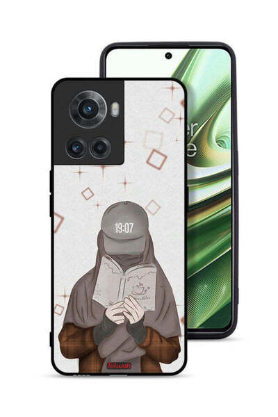 Tolwak غطاء حماية لهاتف OnePlus 10R 5G بطبعة فتاة تقرأ الفن