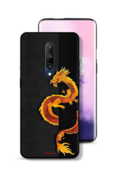 Tolwak غطاء حماية لهاتف OnePlus 7 Pro برسومات التنين