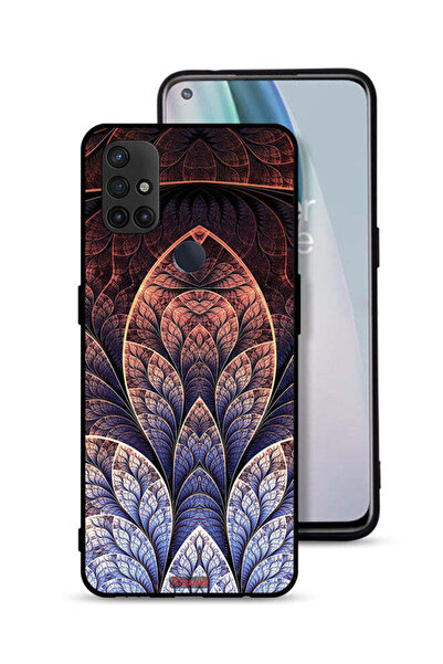 Tolwak غطاء حماية لهاتف OnePlus Nord N10 5G بنقشة الأزهار الكسورية المجردة