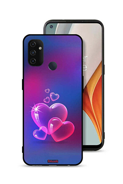Tolwak غطاء حماية لهاتف OnePlus Nord N100 بنقشة قلوب الماء
