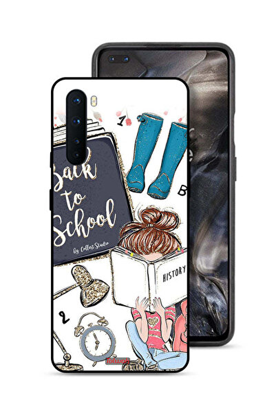 Tolwak غطاء حماية OnePlus Nord بتصميم فتاة مدرسية تقرأ التاريخ