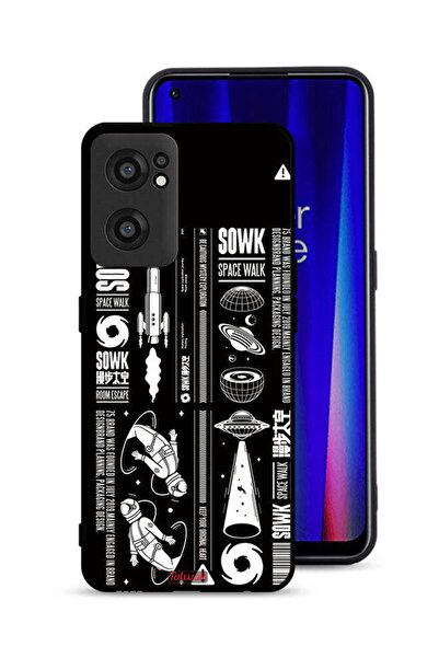 Tolwak غطاء حماية لهاتف OnePlus Nord CE 2 5G بملصق Sowk Space Walk