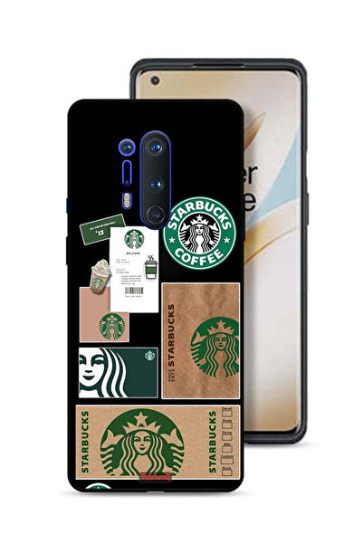 Tolwak غطاء حماية لهاتف OnePlus 8 Pro بملصق ستاربكس