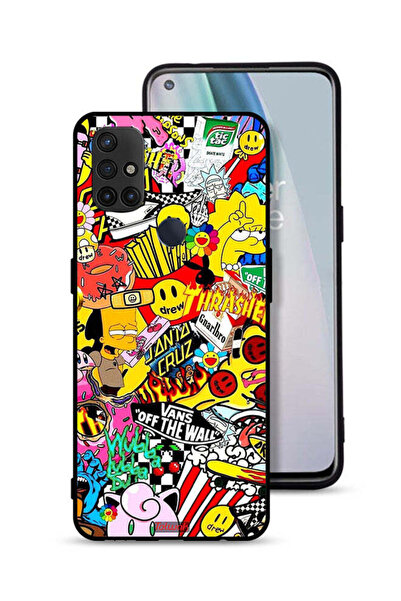 Tolwak غطاء حماية لهاتف OnePlus Nord N10 5G بتصميم Off The Wall