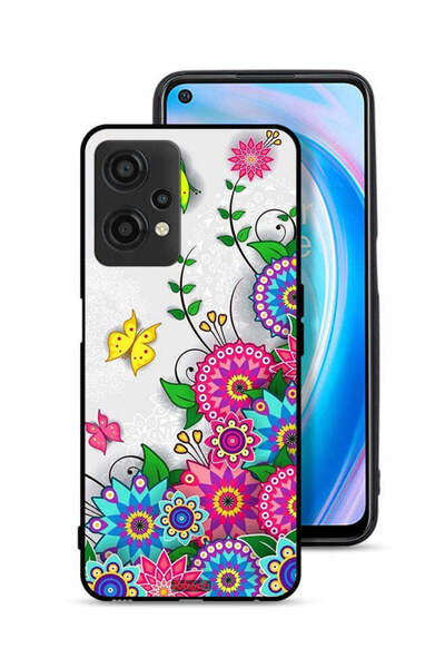 Tolwak غطاء حماية لهاتف OnePlus Nord CE 2 Lite 5G بنقشة زهور ماندالا