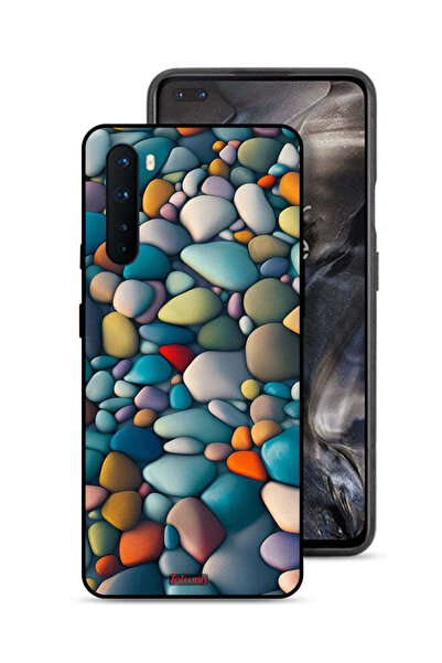 Tolwak غطاء حماية لهاتف OnePlus Nord بنقشة أحجار تجريدية