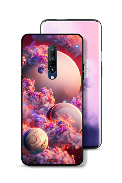 Tolwak غطاء حماية لهاتف OnePlus 7 Pro بتصميم غيوم وفن تجريدي