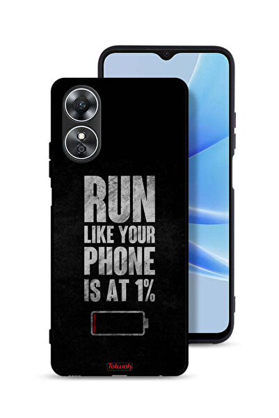 Tolwak غطاء حماية لهاتف Oppo A17، اركض كما لو أن هاتفك يركض بنسبة 1%