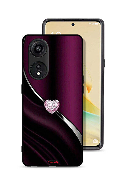 Tolwak غطاء حماية لهاتف Oppo A1 Pro - قلب ماسي