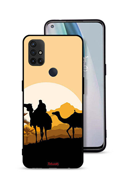 Tolwak غطاء حماية OnePlus Nord N10 5G برسومات جمال في الصحراء