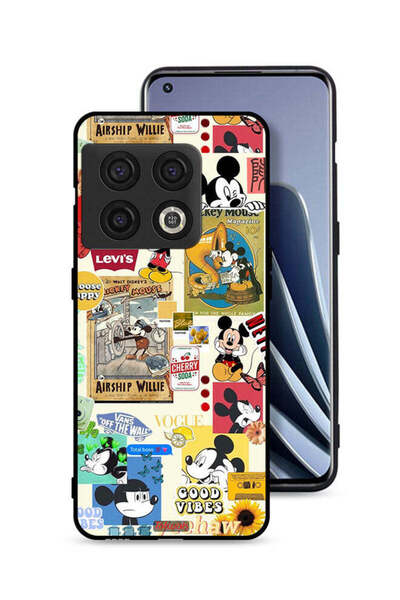 Tolwak غطاء حماية لهاتف OnePlus 10 Pro 5G مع ملصقات Happy and Stickers