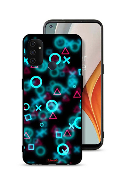 Tolwak غطاء حماية لهاتف OnePlus Nord N100 برسومات أيقونات لعبة الحبار الصغيرة