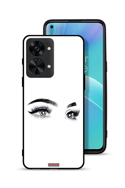 Tolwak OnePlus Nord 2T 5G Protective Case Cover Eyes Art
