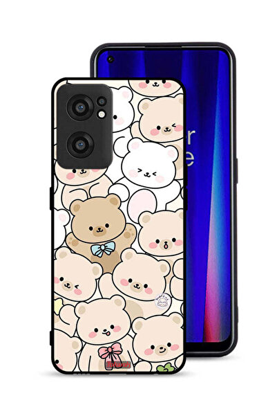 Tolwak غطاء حماية لهاتف OnePlus Nord CE 2 5G بنقشة دببة