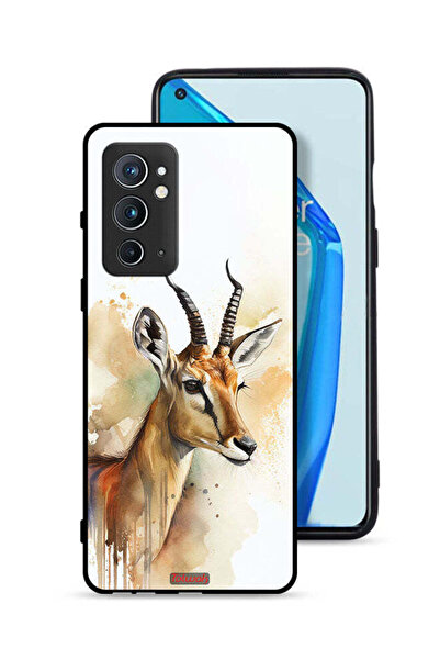 Tolwak غطاء حماية لهاتف OnePlus 9RT 5G بطبعة غزال تجريدية