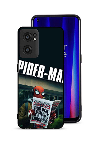 Tolwak غطاء حماية لهاتف OnePlus Nord CE 2 5G بطبعة سبايدرمان يقرأ جريدة