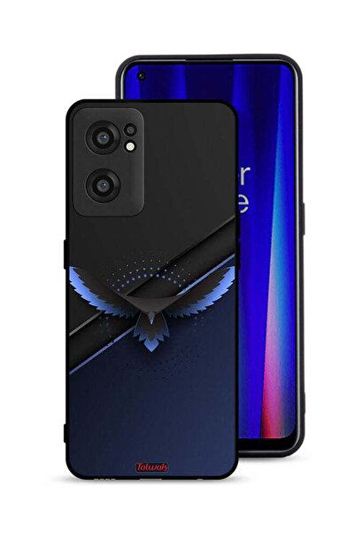 Tolwak غطاء حماية لهاتف OnePlus Nord CE 2 5G بتصميم فن تجريدي رقمي من Eagle