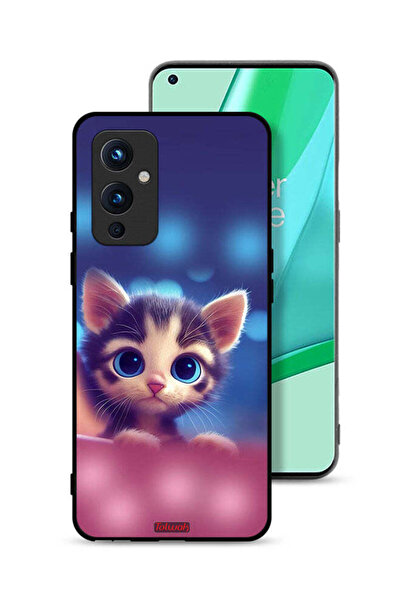 Tolwak غطاء حماية لهاتف OnePlus 9 5G بتصميم قطة صغيرة