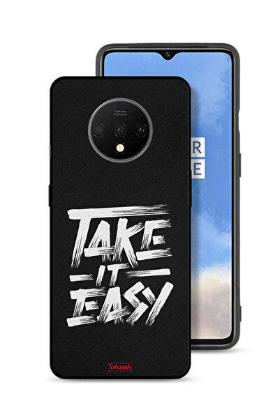 Tolwak OnePlus 7T Protective Case Cover Take It Easy