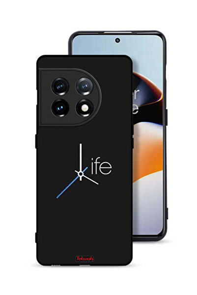 Tolwak غطاء حماية لهاتف OnePlus 11 5G Life Clock