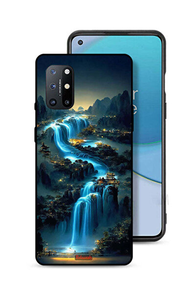 Tolwak غطاء حماية لهاتف OnePlus 8T 5G بتصميم شلال فني