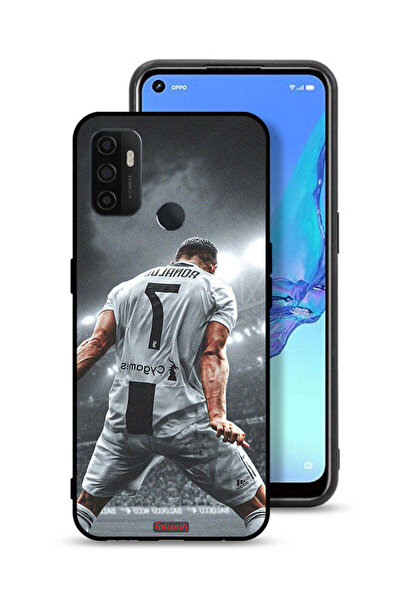 Tolwak غطاء حماية لهاتف Oppo A11s بشعار احتفال كريستيانو رونالدو