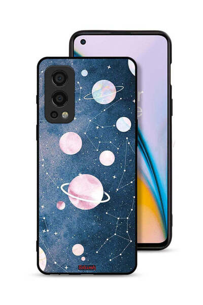 Tolwak غطاء حماية لهاتف OnePlus Nord 2 5G برسومات فنية فضائية