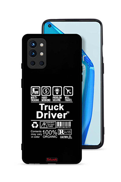 Tolwak غطاء حماية لهاتف OnePlus 9R 5G، ملصق سائق شاحنة