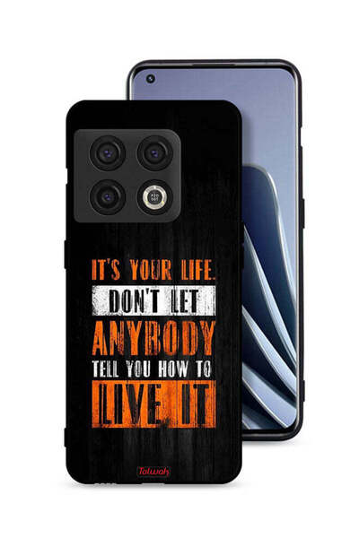 Tolwak غطاء حماية لهاتف OnePlus 10 Pro 5G Its Your Life