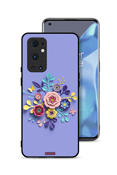 Tolwak غطاء حماية لهاتف OnePlus 9 Pro 5G برسومات زهور فنية