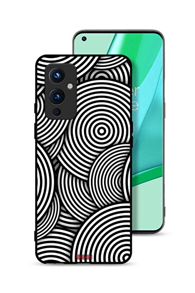 Tolwak غطاء حماية لهاتف OnePlus 9 5G بنمط دوائر وهمية