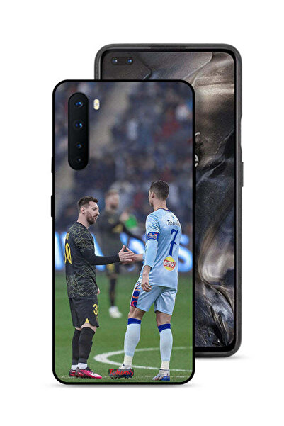 Tolwak غطاء حماية OnePlus Nord لهاتف ميسي ورونالدو