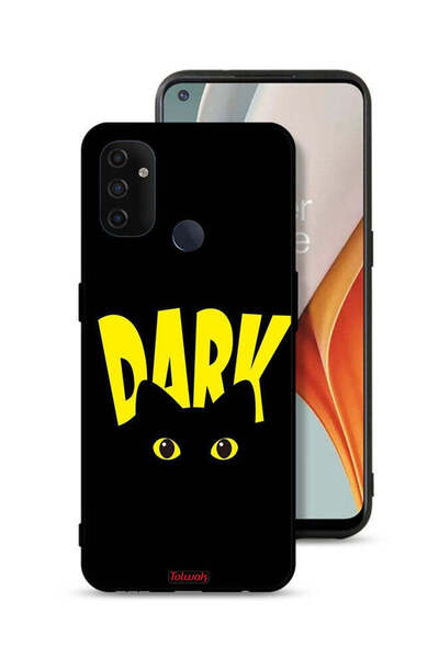 Tolwak غطاء حماية لجهاز OnePlus Nord N100 - قطة داكنة