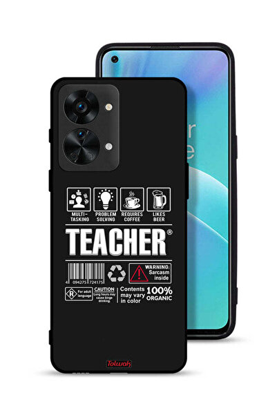 Tolwak غطاء حماية لهاتف OnePlus Nord 2T 5G، ملصق المعلم