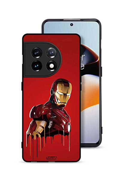 Tolwak غطاء حماية لهاتف OnePlus 11 5G برسومات الرجل الحديدي