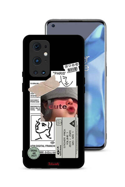 Tolwak غطاء حماية لهاتف OnePlus 9 Pro 5G بملصق لطيف