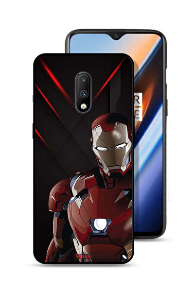 Tolwak غطاء حماية لهاتف OnePlus 7 Iron Man