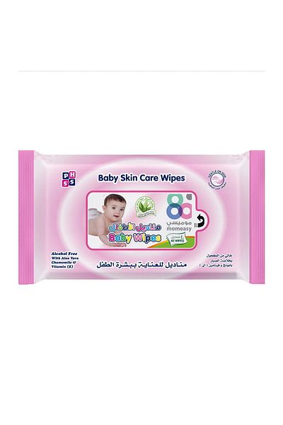 Generic Momeasy Baby Skin Care Wipes 40pcs