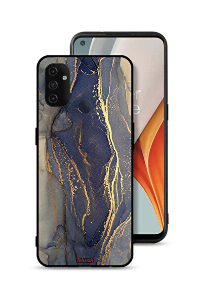 Tolwak غطاء حماية لهاتف OnePlus Nord N100 بنمط رخامي لامع