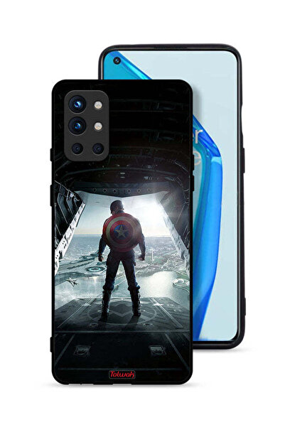 Tolwak غطاء حماية لهاتف OnePlus 9R 5G بتصميم صورة كابتن أمريكا