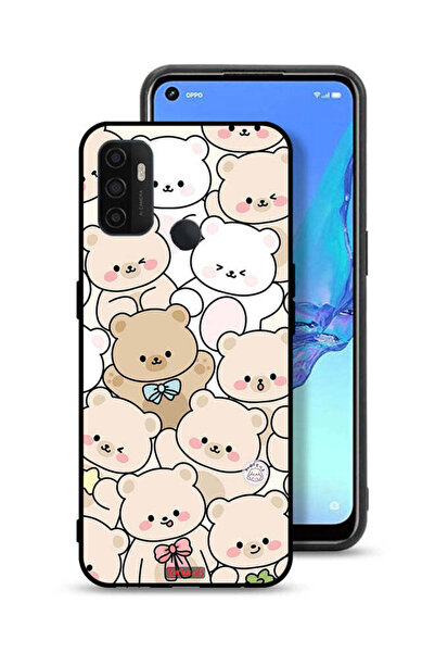 Tolwak غطاء حماية لهاتف Oppo A33 (2020) بنقشة الدببة
