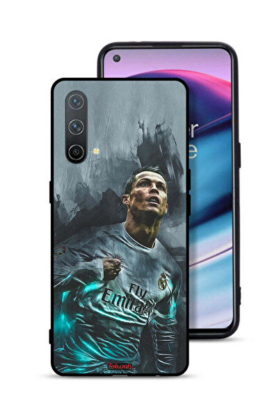 Tolwak غطاء حماية لهاتف OnePlus Nord CE 5G برسومات كريستيانو رونالدو